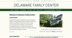 Desktop Screenshot of delawarefamilycenter.com
