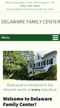 Mobile Screenshot of delawarefamilycenter.com